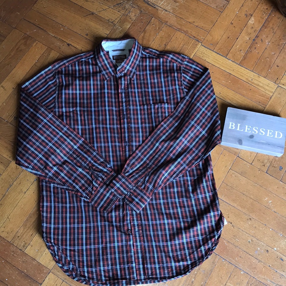MICHAEL KORS MULITCOLOR SHIRT FOR MAN “M”